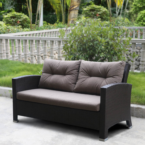 диван из искусственного ротанга двухместный в Сочи