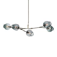 подвесной светильник bubble 5 smoky от delight collection в Сочи