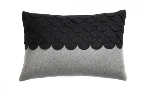 подушка c узором marbella dark gray в Сочи