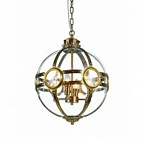 подвесной светильник hagerty 4 ant.brass от delight collection в Сочи
