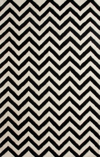 ковер zig zag чёрный 200х280 в Сочи