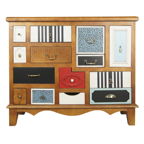 комод gouache birch темный разноцветный в Сочи