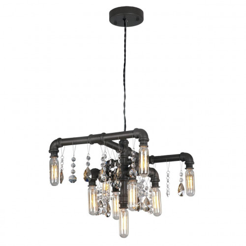 подвесная люстра lussole loft 9 lsp-9379 в Сочи