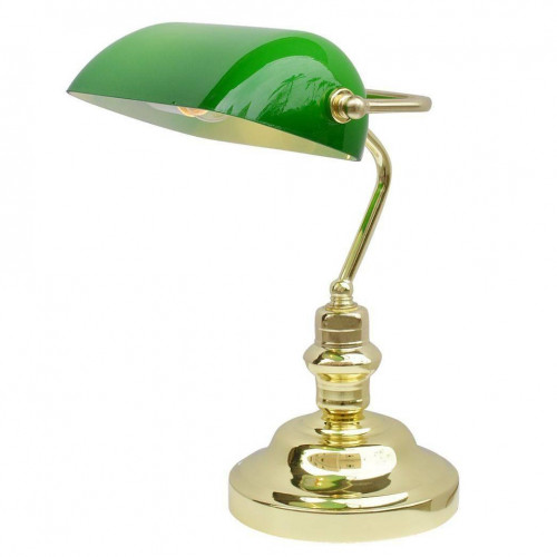 настольная лампа arte lamp banker a2491lt-1go в Сочи