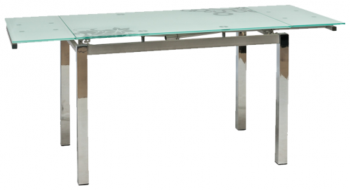 стол раскладной signal gd017, белый, 110(170)x74 в Сочи