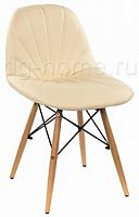 стул деревянный pp-626 бежевый (eames style) в Сочи
