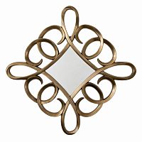 зеркало в бронзовой витой раме bronze leaf в Сочи