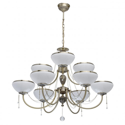 подвесная люстра mw-light фелиция 347019309 белая в Сочи