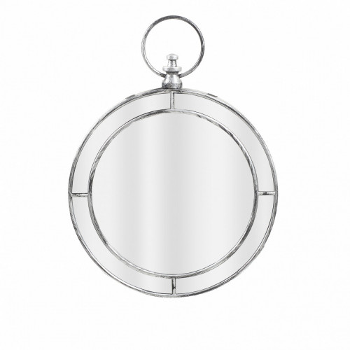 зеркало настенное серебряное с подвесом silver в Сочи