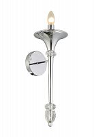 бра crystal lux miracle ap1 chrome в Сочи
