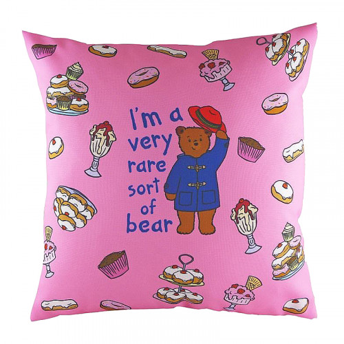 подушка с принтом paddington bear pink в Сочи