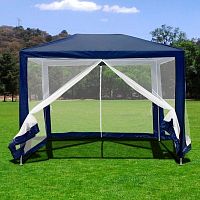 садовый шатер с сеткой лира-3 blue (2х3) в Сочи