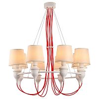 подвесная люстра arte lamp sergio a3325lm-8wh в Сочи