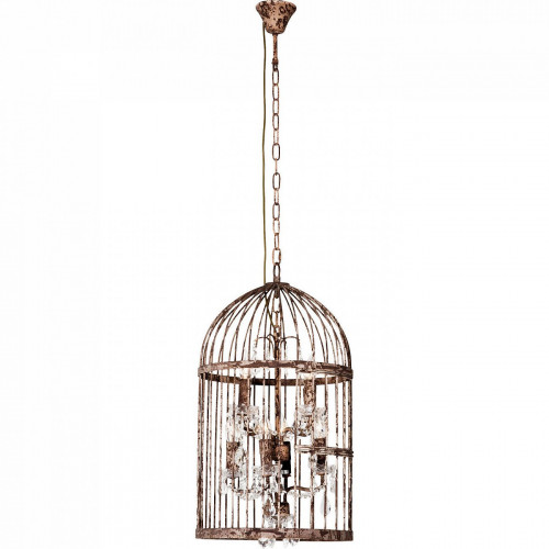 подвесной светильник cage chandelier коричневый в Сочи