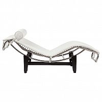 шезлонг chaise longue lc4 белый в Сочи