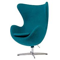 кресло egg chair аквамариновое в Сочи