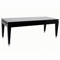 столик журнальный black glass top чёрный в Сочи