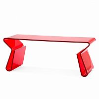 стол кофейный acrylic красный красный в Сочи