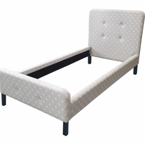 кровать button tufted flannelette 90х200 в Сочи