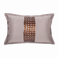декоративная подушка handwork exclusive прямоугольная бежевая в Сочи