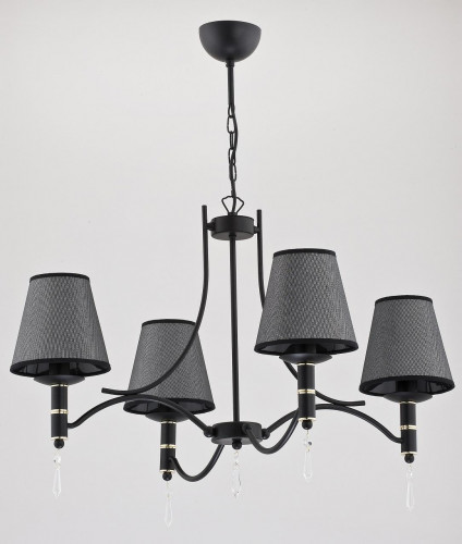 подвесная люстра alfa abil black silver 22964 в Сочи