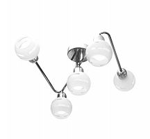 потолочная люстра idlamp agostina 361/5a-whitechrome в Сочи