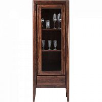 шкаф-витрина brooklyn walnut коричневый 65x40 в Сочи