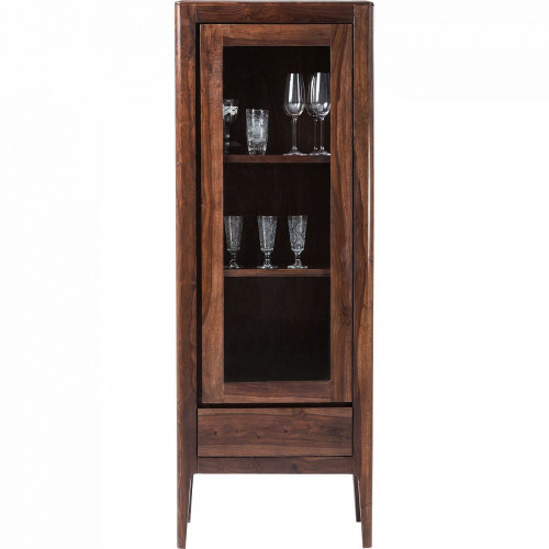 шкаф-витрина brooklyn walnut коричневый 65x40 в Сочи