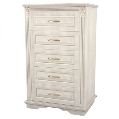 комод палермо 1 ясень-беленый дуб 74х53х113,7 в Сочи