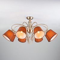 потолочная люстра eurosvet lilly 60074/8 античная бронза в Сочи