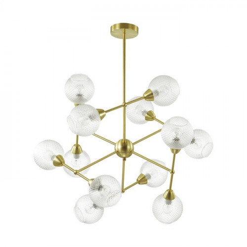 подвесная люстра lumion everly 3752/12c золото в Сочи