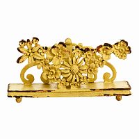 подставка для визиток pewter flower золотой в Сочи