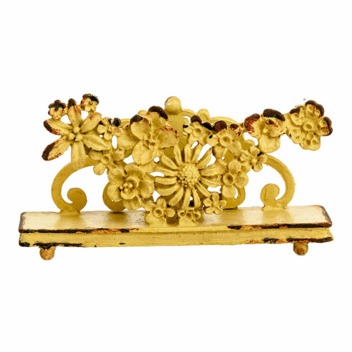 подставка для визиток pewter flower золотой в Сочи
