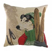 подушка с картинкой ski dogs greyhound в Сочи