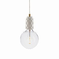подвесной светильник beton air white brass в Сочи