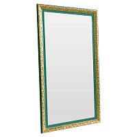зеркало напольное в полный рост бирюзовое с золотой резьбой gracefulness в Сочи