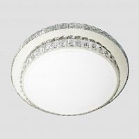 потолочный светодиодный светильник ambrella light orbital crystal f95 ch/cl 72w d600 в Сочи