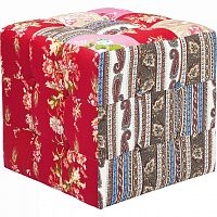 пуф patchwork красный в Сочи