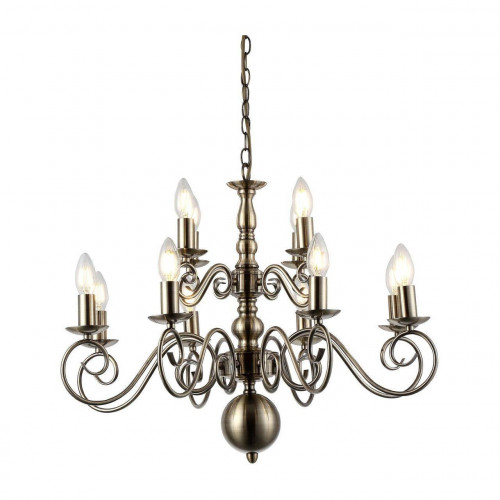 подвесная люстра arte lamp a1129lm-12ab в Сочи