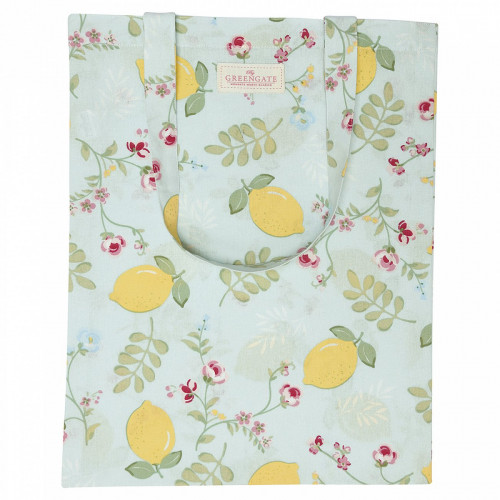 сумка хлопковая limona pale blue в Сочи