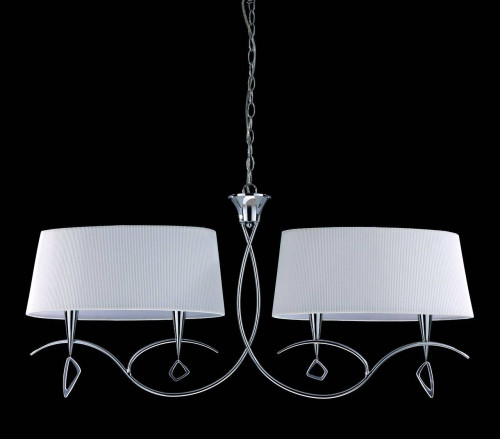 подвесная люстра mantra mara chrome - white 1642 в Сочи