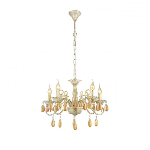 подвесная люстра arte lamp ciondolo a5676lm-5wg в Сочи
