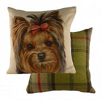 подушка с принтом waggydogs yorkie в Сочи