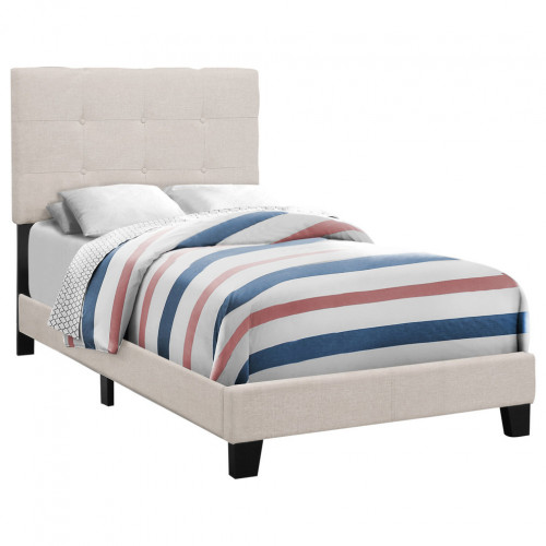 кровать beige linen 90х200 в Сочи