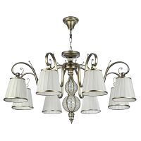 подвесная люстра maytoni brezza arm002-08-ng белая в Сочи