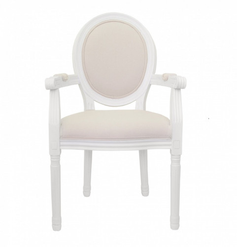 стул volker arm beige+white в Сочи