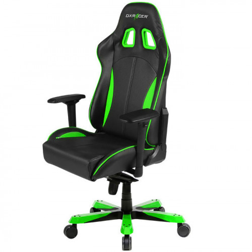 кресло геймерское dxracer king ks57 черно-зеленое в Сочи