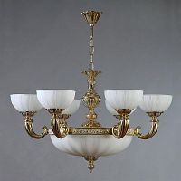 подвесная люстра ambiente lugo 8539/6 wp белая в Сочи