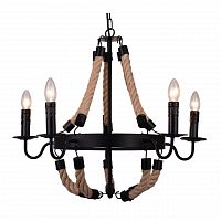подвесная люстра arte lamp marsiglia a8956lm-5bk в Сочи