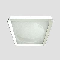 потолочный светодиодный светильник ambrella light orbital crystal sand fs1216 wh/wh 72w+29w d500*500 в Сочи